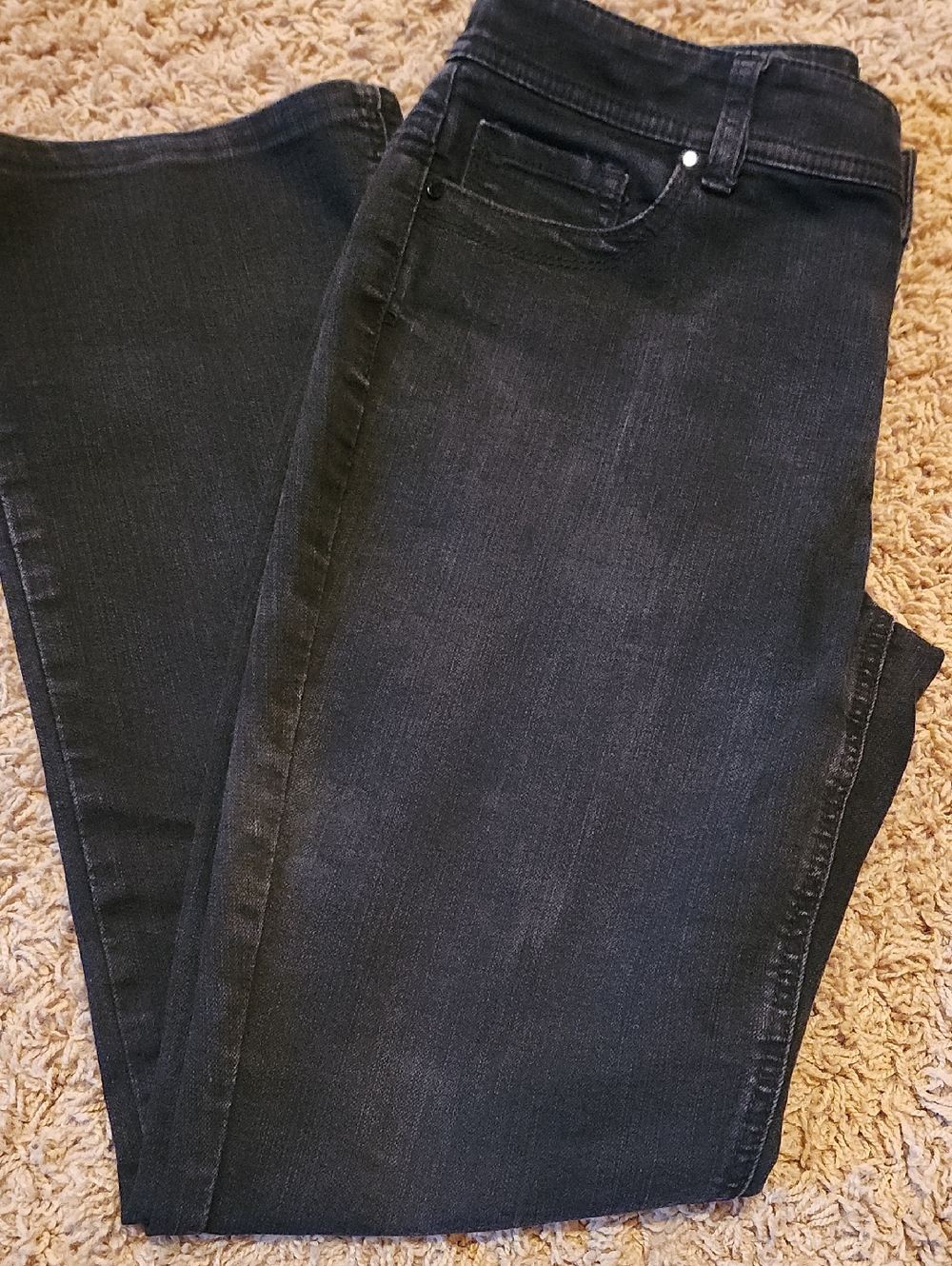 Chico's Sliming Black Jeans Size 0R